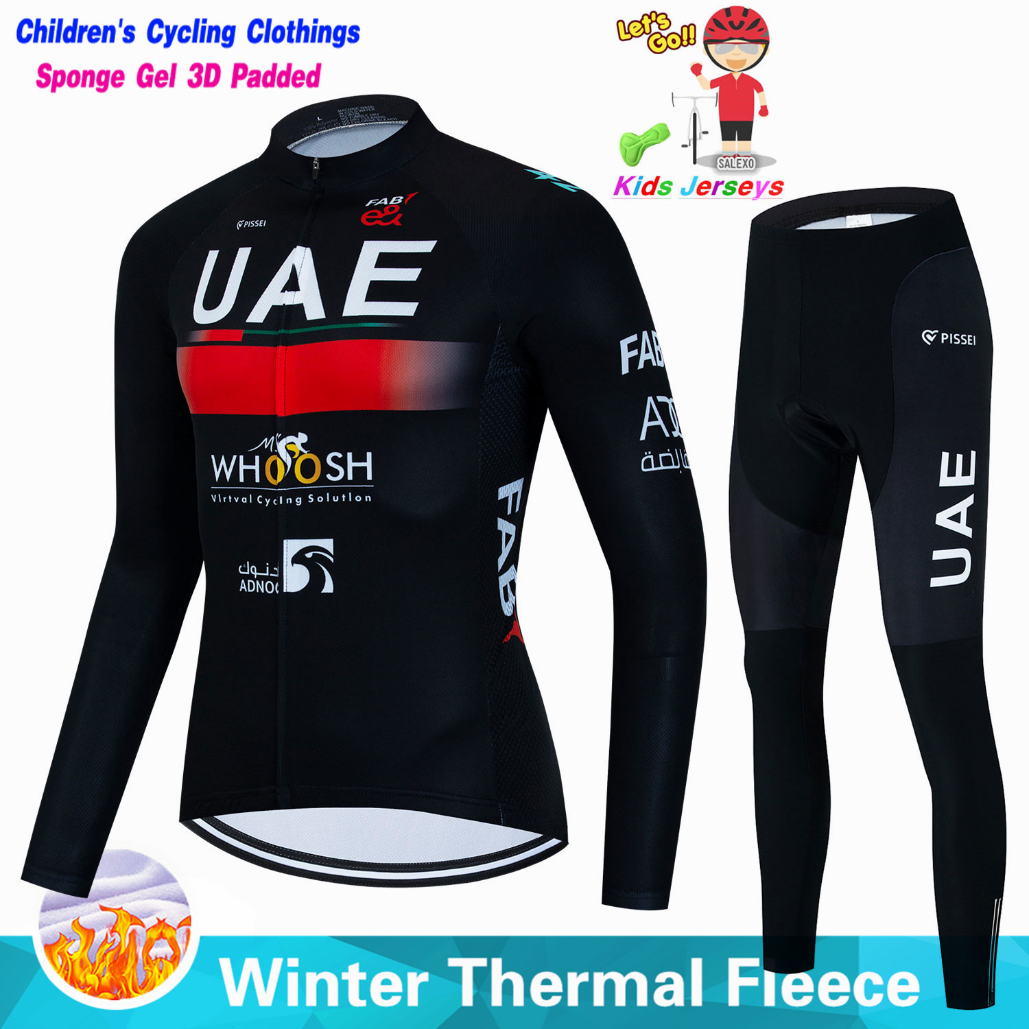 Uae Kids Winter Fleece Cycling - огляд і ціна Winter Clothing Kids Sale