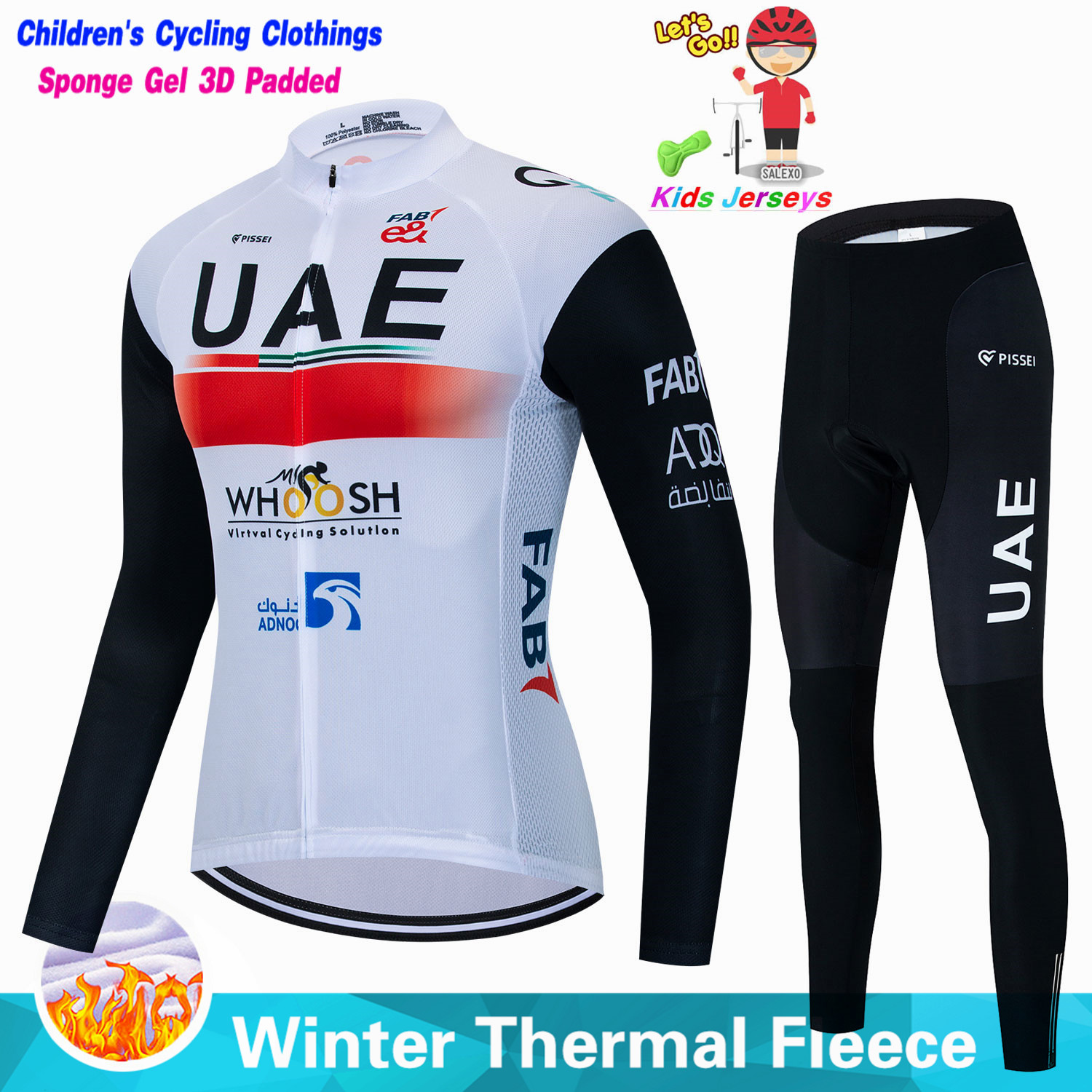 Uae Kids Winter Fleece Cycling - огляд і ціна Winter Clothing Kids Sale