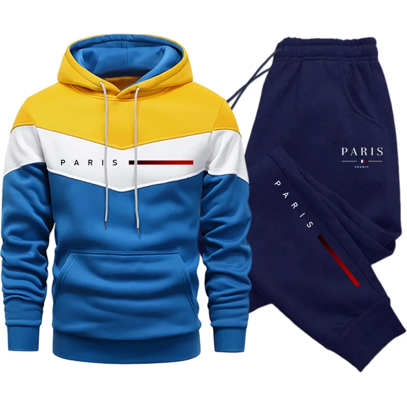 Men's Tracksuit Casual Hoodie  - огляд і ціна Winter Clothing Outdoor