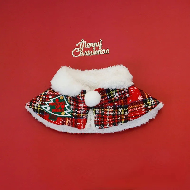 Cat Christmas Cloak Pet New Ye - огляд і ціна Winter Clothing English