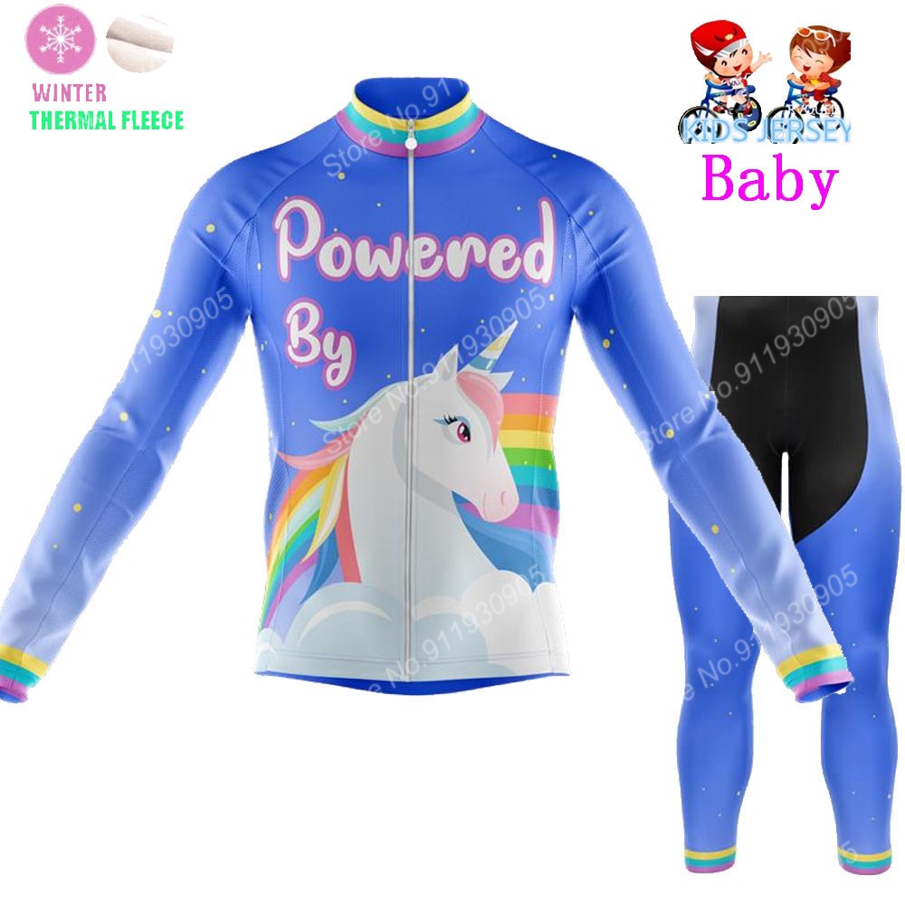 2022 Kids Unicorn Cycling Jers - огляд і ціна Winter Clothing Kids Sale