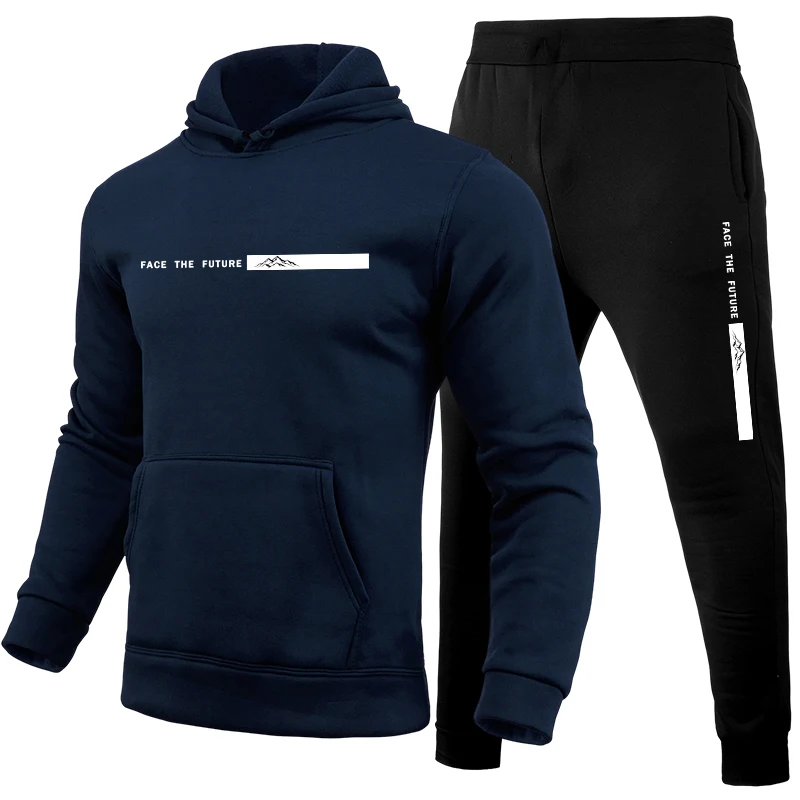Men's Tracksuit Print Casual H - огляд і ціна Winter Clothing Outdoor