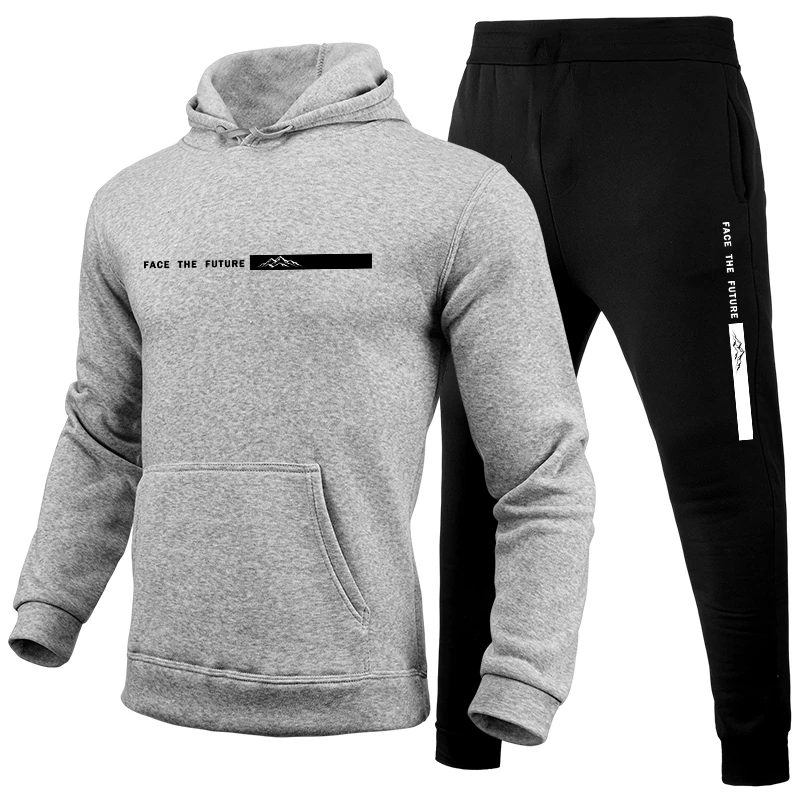 Men's Tracksuit Print Casual H - огляд і ціна Winter Clothing Outdoor
