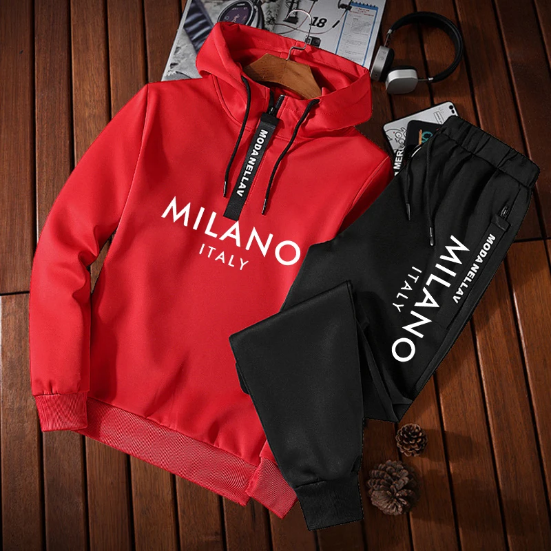 Fashion Men's Tracksuit Casual - огляд і ціна Winter Clothing Outdoor