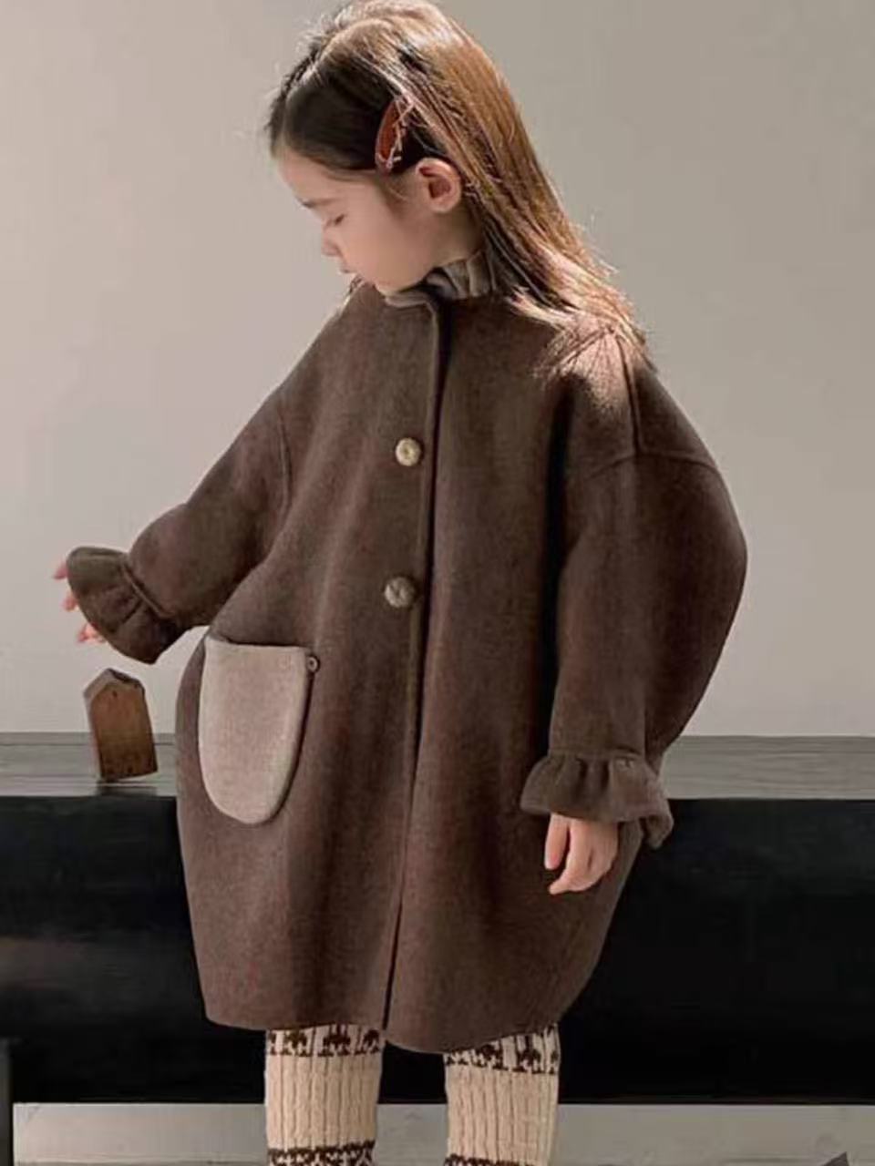 Girls Wool Coat 2026 Autumn Wi - огляд і ціна Winter Clothing For Toddlers