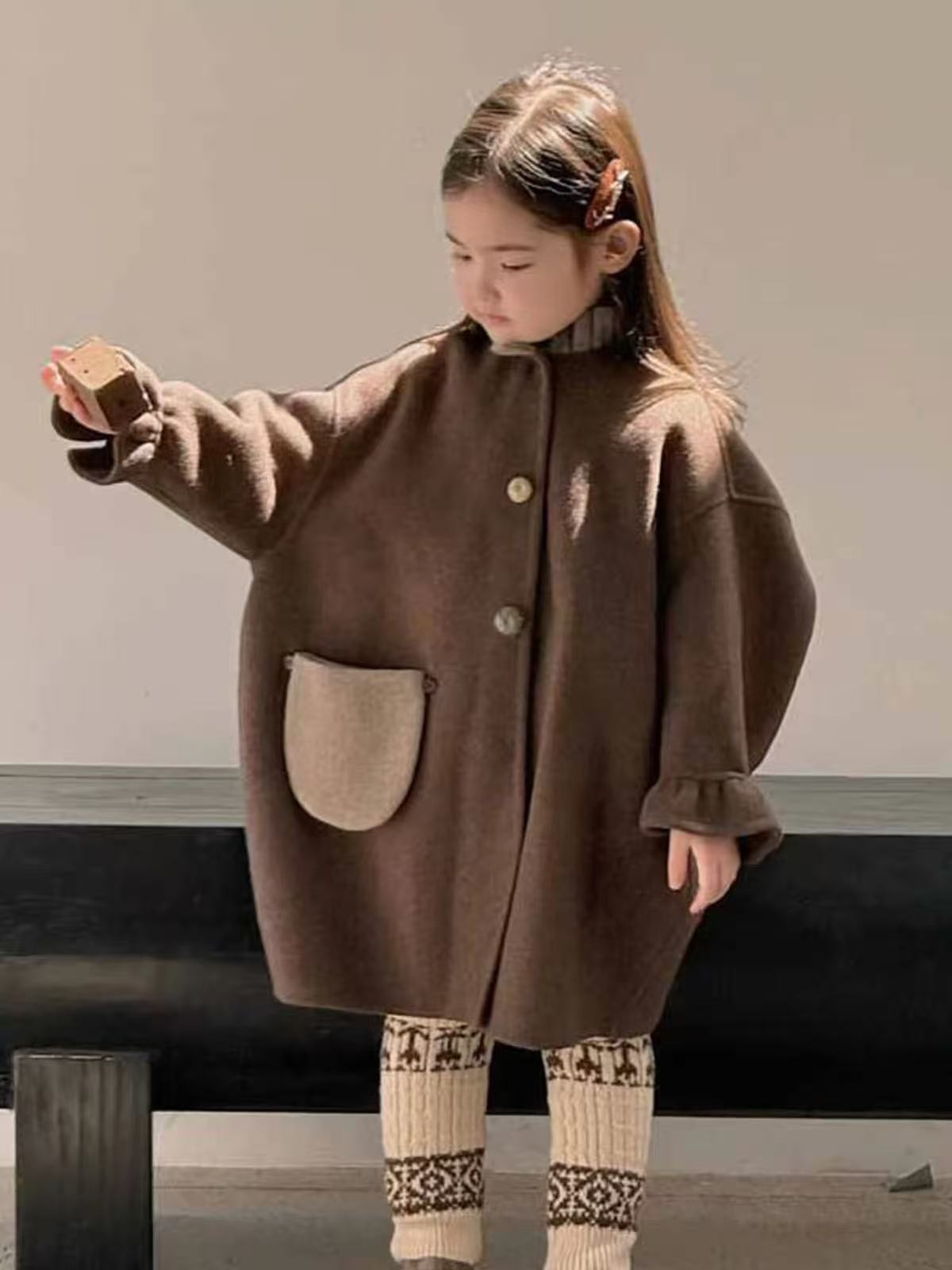 Girls Wool Coat 2026 Autumn Wi - огляд і ціна Winter Clothing For Toddlers