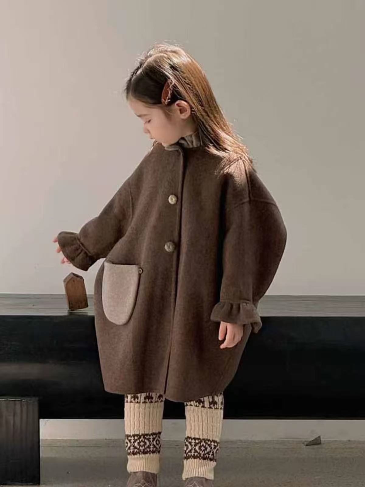 Girls Wool Coat 2026 Autumn Wi - огляд і ціна Winter Clothing For Toddlers