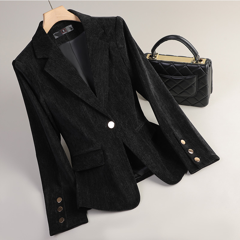 Yellow Gold Velvet Blazer Wome - огляд і ціна Yellow Winter Clothing
