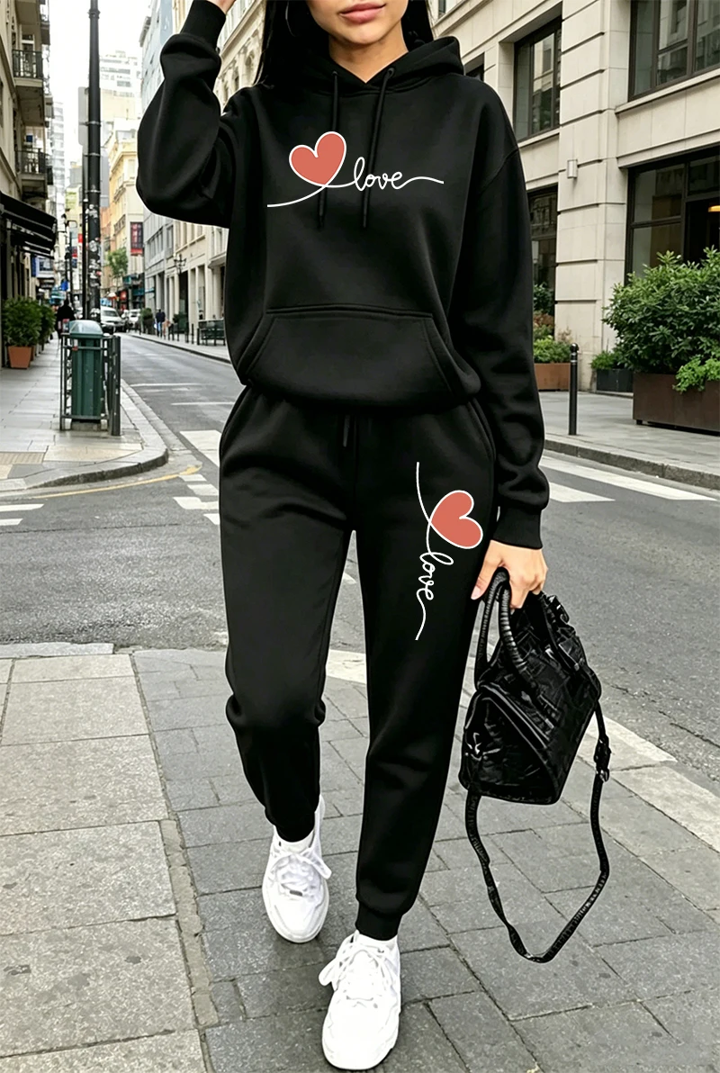 Womens Tracksuit Print Casual  - огляд і ціна Winter Clothing Outdoor