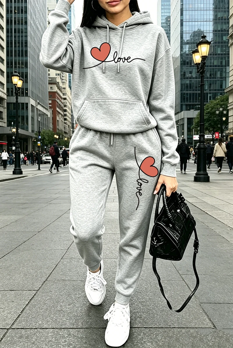 Womens Tracksuit Print Casual  - огляд і ціна Winter Clothing Outdoor