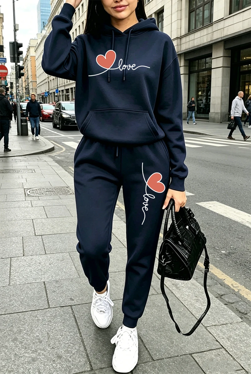 Womens Tracksuit Print Casual  - огляд і ціна Winter Clothing Outdoor