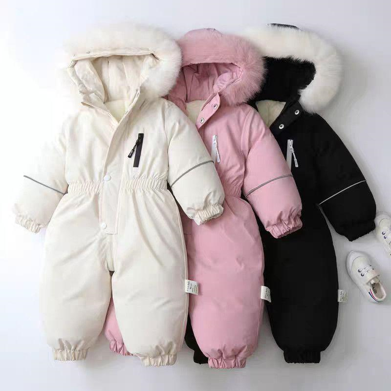 -30℃ Baby Winter Thick Jumpsui - огляд і ціна Winter Clothing Baby Girl