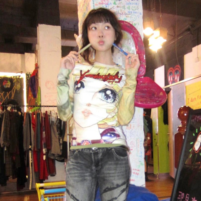 Karrram Japanese Y2k Anime Pri - огляд і ціна Yellow Winter Clothing
