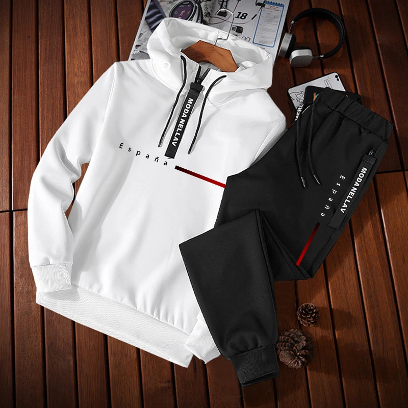 2026 Men's Tracksuit Print Cas - огляд і ціна Winter Clothing Outdoor