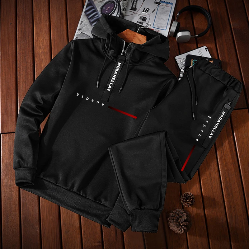2026 Men's Tracksuit Print Cas - огляд і ціна Winter Clothing Outdoor
