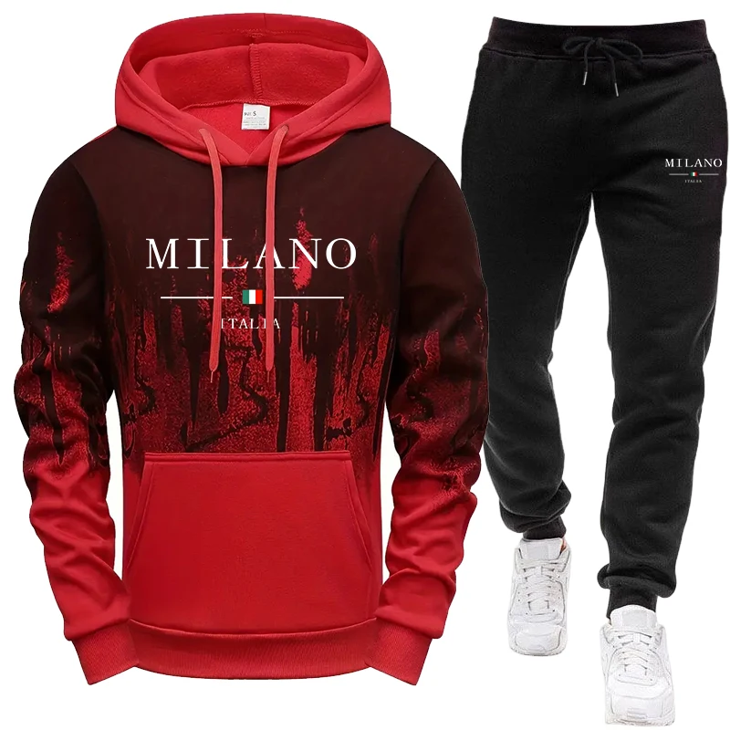 Men's Set/Hoodie/Pants Autumn  - огляд і ціна Winter Clothing Outdoor